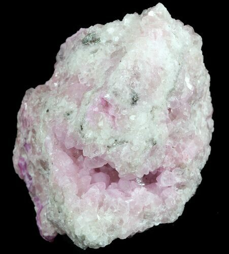 Cobaltoan Calcite Crystals on Calcite Matrix - Morocco #49226